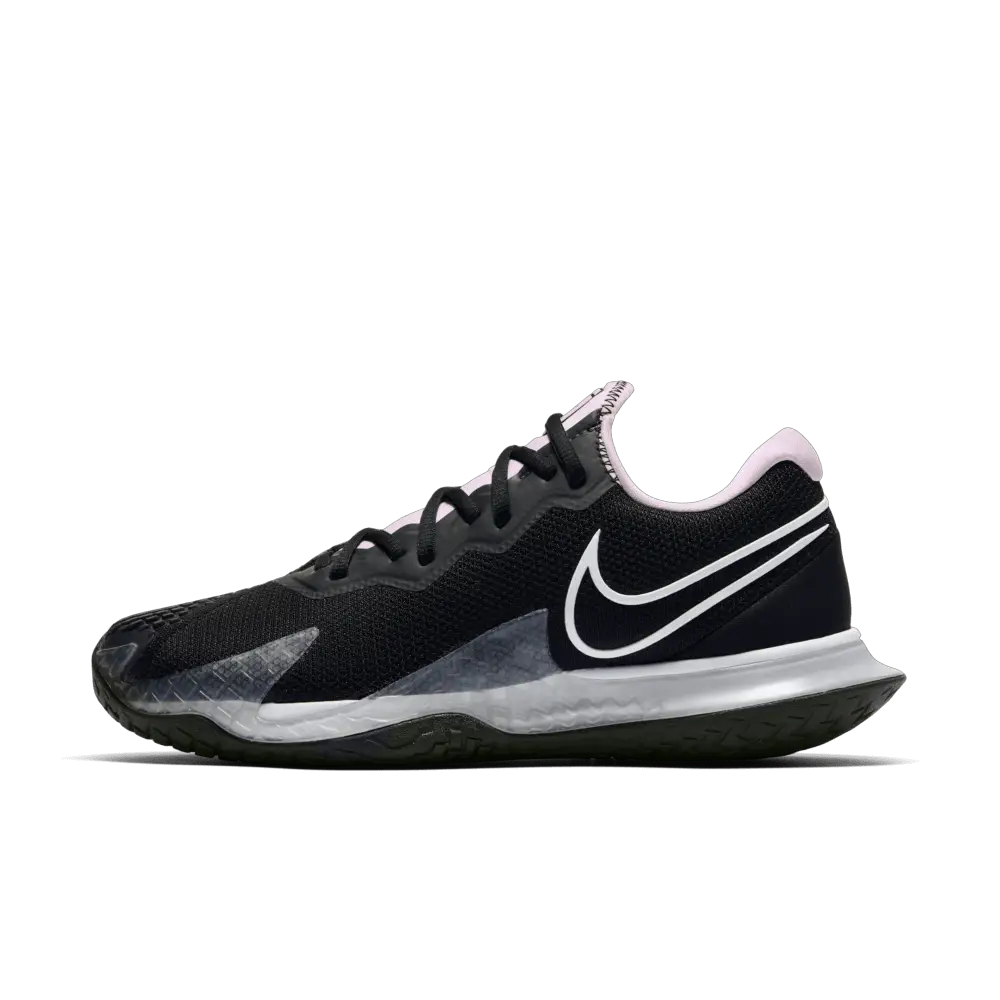 Women Nike Court Air Zoom Vapor Cage 4 - Black Tennis Shoes