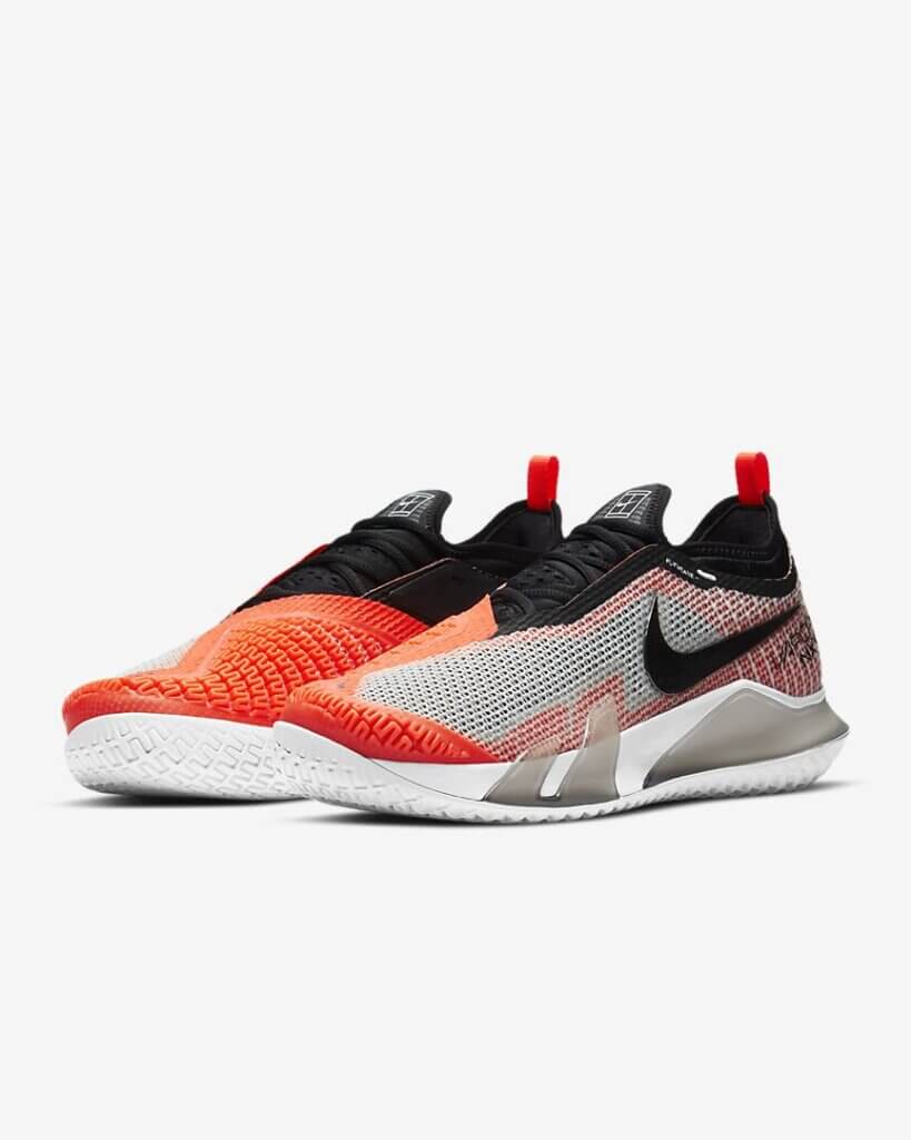 NikeCourt React Vapor NXT upper