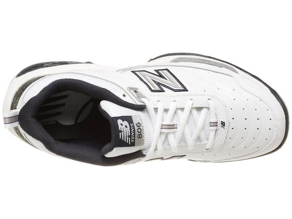 New Balance MC 806 lacing system and tongue